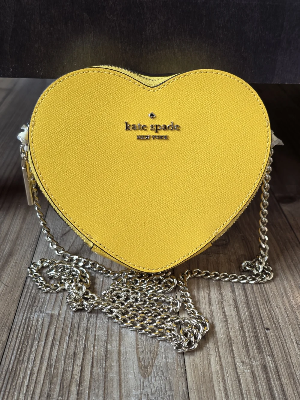 Kate Spade Love Shack Mini Heart Crossbody Mango Ice
